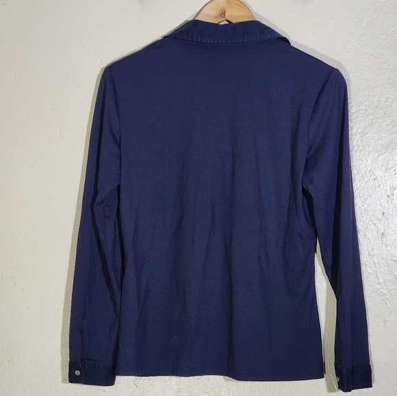 J. McLauchlin Navy Blue Button-Up Shirt - Picture 2 of 5